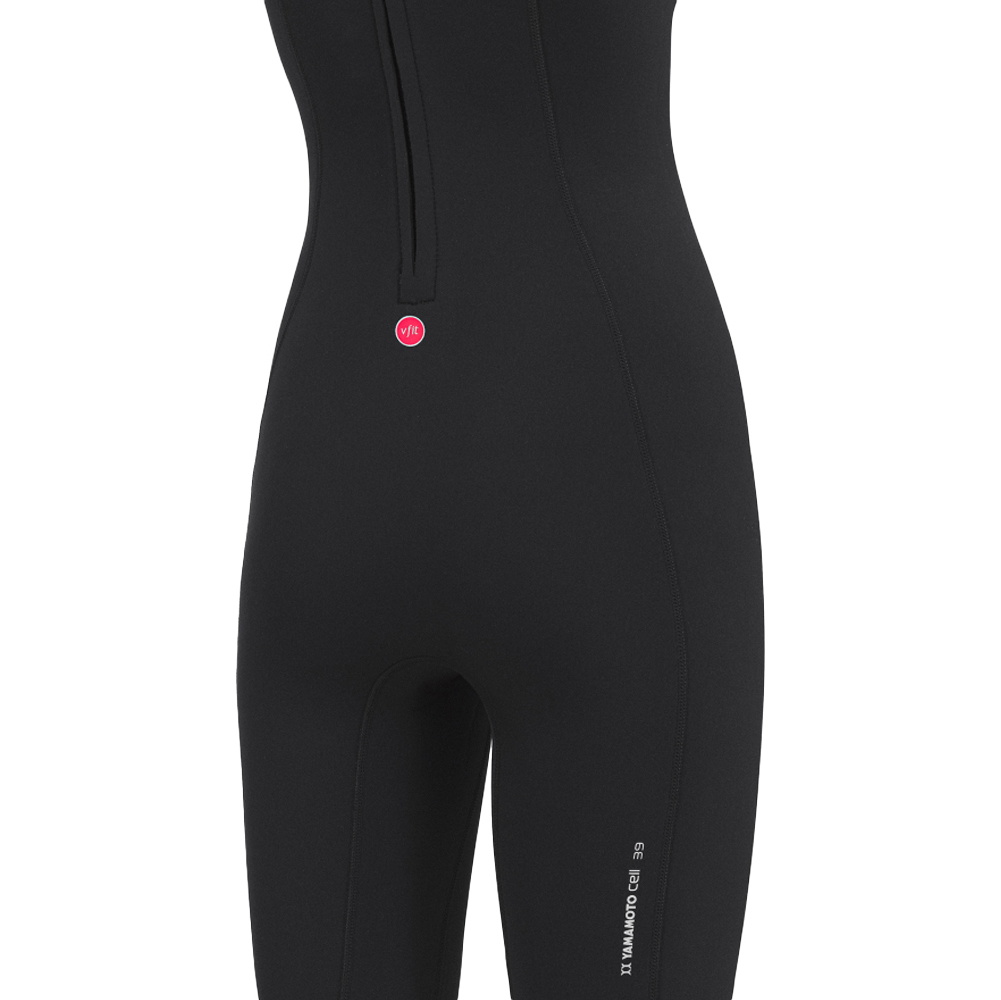 2026 Orca Swimskin Til Kvinder 1.5mm Open Water Swim Shorty Våddragt NN6W - Black
